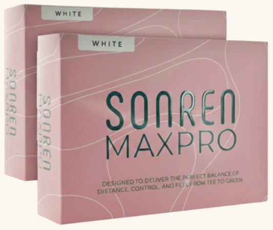 Pink packaging of Sonren Maxpro on a white background